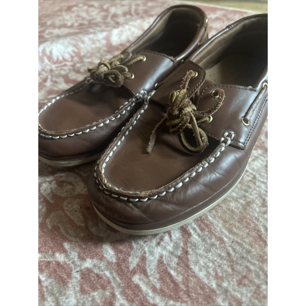 Sebago Docksides Women's Brown Shoes Loafers Size 6 M - Picture 3 of 11